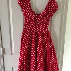 Polka Dot pin up dress